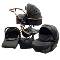 Chine Vente en gros Poussette double pour bébé Poussette bébé deux places Poussette bébé 4 en 1 avec berceau Siège auto pour lit de transport