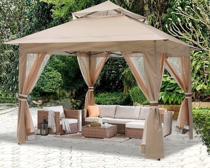 Gazebo Outdoor Gazebo Canopy Gazebo Tent Outdoor Pop Up Gazebo Canopy Shelter With Mosquito Netting 13x13