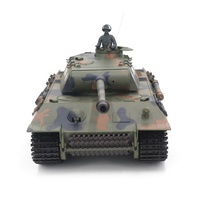 Tanque de Juguete Militar Heng Long 3819-1 2.4GHz RC 1/16, Modelo Panther Alemán, Gran Oferta