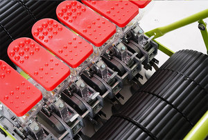 Seminatrice manuale a 2 file ad alta precisione per ortaggi, con componente centrale a ingranaggi, per la semina di <span class=keywords><strong>semi</strong></span> di ortaggi, erbe cinesi, cavoli, <span class=keywords><strong>ravanelli</strong></span> e piccole colture - Product Image 4