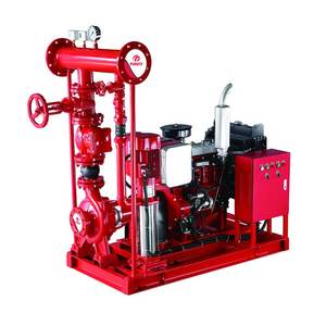 Fire <b>Pump</b> Set "Centrifugal <b>Pump</b>" With Control Panel,high PDJ Engine Driven Fire Fighting <b>Pump</b> - Product Image 1