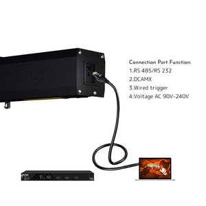 Pantallas de Proyección Motorizadas SCREEN PRO de 84 a 150 Pulgadas, Cristal Gris de Alto Contraste, 3D Ultra HD, ALR, Montaje en Pared/Techo, con Tensión de Lámina - Product Image 3