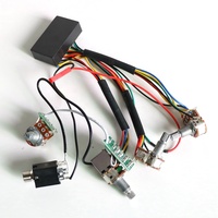 Donlis 2 Band EQ Passive and Active Change-over Guitar Pickup Preamp Circuit pour guitares électriques