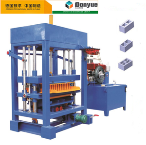 Machine de fabrication de blocs de béton entièrement automatique QT4-25, ligne de production de briques en ciment hydraulique haute efficacité, blocs creux et pleins - Product Image 2