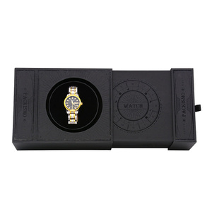 Thiết kế giá bán buôn sang trọng đồng hồ bao bì hộp đồng hồ ngăn kéo hộp 10 bức ảnh trường hợp bao bì hiển thị hộp đồng hồ tùy chỉnh - Product Image 5