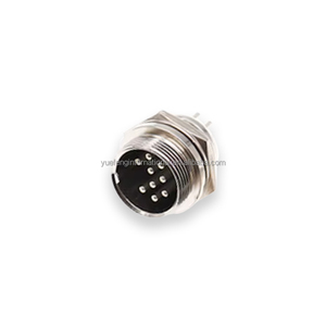 Venta al por mayor de fábrica CE RoHS GX20 Circular aviación conector de Panel de cable rápido 9 pines GX20 macho hembra tuerca Butt <span class=keywords><strong>Socket</strong></span> adaptador de enchufe - Product Image 1