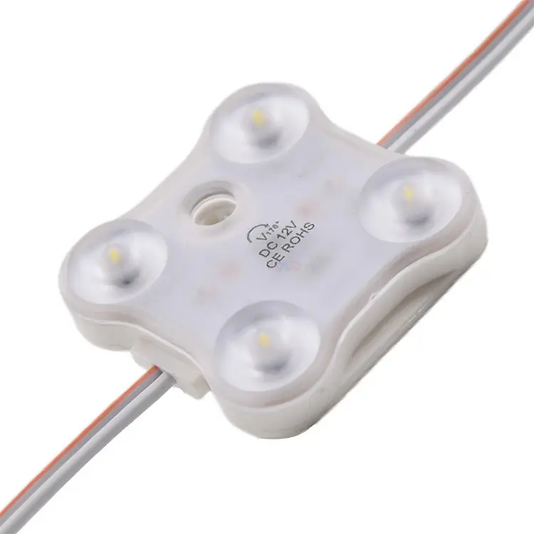 ใหม่อัลตราโซนิกเชื่อมฉีด LED โมดูล 1.8W 2835 3 LEDs สีขาวเย็นกันน้ํา LED โมดูลเกาหลีออกแบบสําหรับ lightbox ตัวอักษร