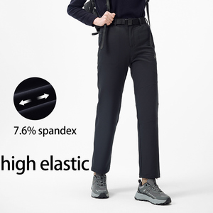 PELLIOT <span class=keywords><strong>Pantalon</strong></span> en molleton souple et chaud pour femmes, respirant, coupe-vent, hydrofuge, léger, pour la <span class=keywords><strong>randonnée</strong></span> en plein air - Product Image 4