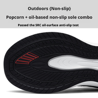 Chaussures de course classiques décontractées pour femmes BUKEN, baskets à lacets, talon haut, doublure en coton, semelle en caoutchouc nuage, motif uni, tendance mode