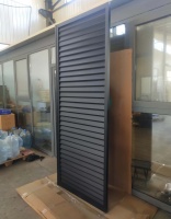 BOCHARM Profilés de persiennes modernes en alliage d'aluminium extrudé sur mesure pour entrepôts et hôtels – Durables et fabriqués en usine