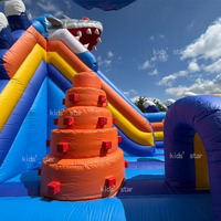 Parc de jeux gonflable durable et personnalisable pour événements extérieurs, trampoline et labyrinthe pour enfants