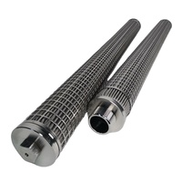 Cartouche filtrante plissée en acier inoxydable pour liquides chimiques, haute température et haute pression, avec moteur de pompe, garantie 1 an