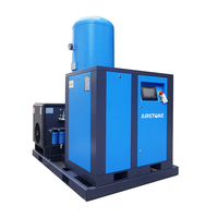 Compresseur d'air rotatif à vis industriel intégré PM VSD 15KW 20HP 16Bar, économe en énergie, silencieux, pour machine de découpe laser