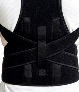 Orthowrap Professional Neoprene <b>Back</b> <b>Brace</b> Adjustable Posture Corrector Support Belt for Adults Breathable Lumbar Support - Product Image 6