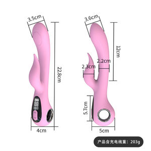 Realistische Mini G-Spot Lcd Vibrator Anal Clit Massager Volwassen Seksspeeltjes Voor Vrouwen Mannen - Product Image 4