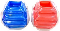 Paire bleue et rouge Bumper ball Sumo Suits Jouets de jardin gonflables pour enfants