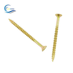 Tornillos turbo de <span class=keywords><strong>madera</strong></span> <span class=keywords><strong>Spax</strong></span> chapados en zinc amarillo con cabeza CSK doble de accionamiento PZ3 y rosca dentada - Product Image 2