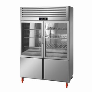 <span class=keywords><strong>Congélateur</strong></span> à porte <span class=keywords><strong>en</strong></span> verre commercial Armoire à bière à la mode supérieure Affichage réfrigéré de supermarché Réfrigérer sur le dessus et congeler <span class=keywords><strong>en</strong></span> <span class=keywords><strong>bas</strong></span> - Product Image 4