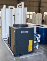 10kW 20kW 30kW 40kW 100KW Kapasitas Pemanas Efisiensi Tinggi Pompa Panas Pemanas Air Sumber Udara Komersial R410A Stainless