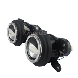 CQL <span class=keywords><strong>GT</strong></span> 2,5 pulgadas coche HID niebla proyector luz <span class=keywords><strong>Angel</strong></span> Eye DRL niebla diurna lámpara H11 para Jeep Dodge - Product Image 3