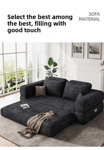 Sofá Plegable y Compresible 3 en 1, Sofá Cama Doble Personalizado para Espacios Pequeños, Colchón de Piso - Product Image 6