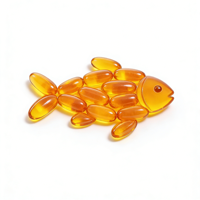 Capsules d'huile de poisson de haute qualité OEM, suppléments d'Oméga-3, EPA, DHA, suppléments nutritionnels, conditionnables en boîte