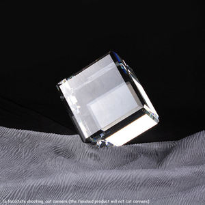 K9 Crystal Creative Photo <strong>Prism</strong> Cube <strong>Rectangular</strong> Cube Glass Crystal 60MM Crystal Cube - Product Image 3