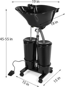 Promotion : Bac de lavage noir pour fauteuil de coiffure - Product Image 2