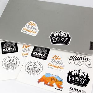 Custom Printing Die <b>Cut</b> <b>Vinyl</b> Sticker Waterproof PVC <b>Vinyl</b> Custom Stickers Promotion Gift Design UV Proof Die <b>Cut</b> Sticker - Product Image 4