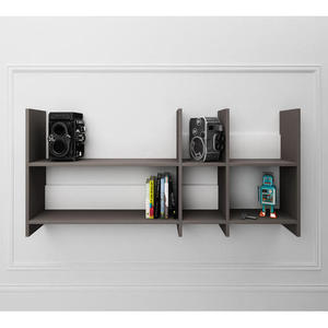 Skyline China <b>Wall</b>-<b>mounted</b> <b>Bookcase</b> Model LB/004/G - Product Image 1