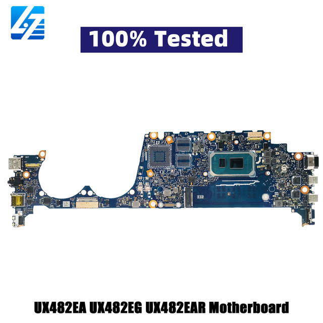 Repair UX482EA Laptop Motherboard for ASUS UX482E UX4100E BE482E BX482E UX482EA UX482EG UX482EAR UX482EGR with I3 I5 I7 U