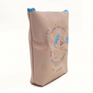 Fashion Canvas Makeup Bag Custom Travel Pouch Cosmetic Bag Portable Storage Bags - Product Image 4