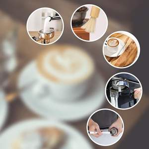 <span class=keywords><strong>Prix</strong></span> d'usine, machine à café expresso 5 pouces, tête de groupe, brosse de nettoyage en pp, ensemble d'outils de nettoyage pour le café - Product Image 3