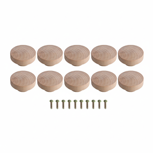 Boutons en bois et produits de taille moyenne et les plus vendus pour poignées et boutons de meubles en bois produit le plus vendu - Product Image 1