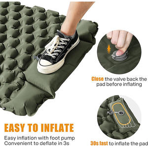 Colchoneta Inflable Ultraligera para Camping con Bomba de Pie Integrada, Colchón de Aire Ligero y Compacto, la Mejor Colchoneta para Dormir - Product Image 3
