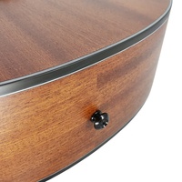 Wholesale Cheap OEM ODM Full Size 41 Inch All Mahogany Steel String Acoustic Guitar Custom Logo Folk Musical Instrument