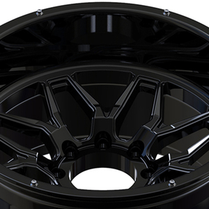 Tùy Chỉnh Off-Road Vành 15 16 17 18 19 20 21 22 23 24 Inch Màu Đen Với Đinh Tán Sâu Món Ăn Nhôm Hợp Kim Bánh Xe Cho Dodge Ram 2500 - Product Image 6