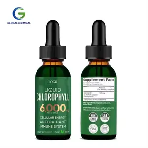 Originele Natuurlijke 60 Ml Veganistische Splina Mint Vloeibare Chlorofyl Druppels Voor Detox Reinigen Lichaam