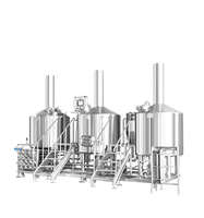 Kit de brasserie artisanale HG économique avec garantie de 6 ans et longue durée de vie, capacité de 1000L 10HL, pour la fabrication de bière commerciale