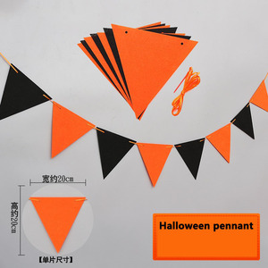 Custom Printing String Polyester Flags Bunting Hanging Banner Pennant Flag - Product Image 5