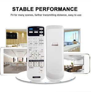 Télécommande de <span class=keywords><strong>projecteur</strong></span> uniquement pour les projecteurs <span class=keywords><strong>Epson</strong></span> LCD Home Cinema, Powerlite, EB-,EX,VS, H, BrightLink, EMP- Series - Product Image 4
