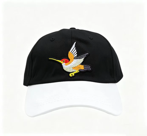 Gorra de Béisbol Bordada Personalizada con Diseño de Pájaro, Visera Curva de Dos Tonos, Ajustable y Estructurada para Uso Casual al Aire Libre, Venta al Por Mayor OEM - Product Image 5