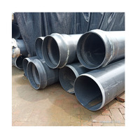75mm 110mm 200mm 250mm grand diamètre bleu UPVC tuyau de vidange PVC tuyau d'eau de drainage tuyau d'irrigation Upvc