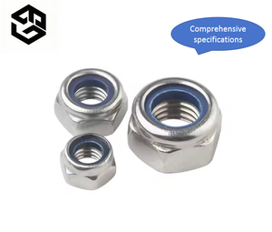 על מכירה en iso 7040/din982/din6924 פחמן פלדה אבץ מצופה ניילון מנעול אגוז m5 m5 m6 m8 m10 m12 m14 m16 m18 m20 m24 nock nock אגוזים - Product Image 3