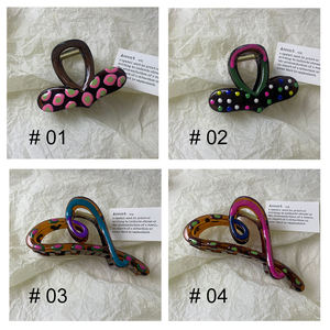 Dolce Design senso <span class=keywords><strong>di</strong></span> colore pinza <span class=keywords><strong>di</strong></span> un grande squalo <span class=keywords><strong>di</strong></span> plastica Clip sul retro della <span class=keywords><strong>testa</strong></span> <span class=keywords><strong>di</strong></span> una <span class=keywords><strong>donna</strong></span> grande Volume copricapo fermaglio per capelli - Product Image 5