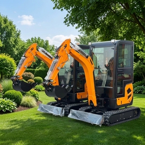 Mini-excavatrice 2 tonnes sur chenilles, pompe hydraulique, commande PLC, Laidong, godet, certifiée EPA CE, forte puissance de creusement, usage domestique 1.5 - Product Image 2