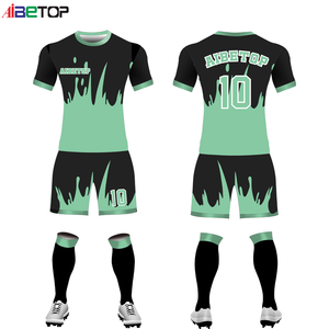 サッカーユニフォーム＆ショーツ卸売業者 新クラブチームサッカーユニフォーム 大人子供用カスタムサッカー半袖ジャージ ショートキット - Product Image 4