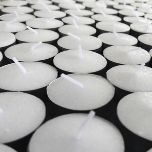 Sáp Parafin Bán Trực Tiếp Từ Nhà Máy Đèn Trà Đốt Không Mùi 8 Giờ Nến Tealight Trắng 100/Pkg Làm Quà Sinh Nhật - Product Image 5