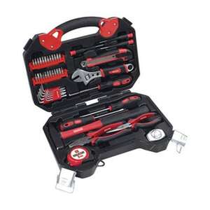 Jeu d'outils 44 pièces avec tournevis, clés, pinces ; idéal pour les réparations, les assemblages et l'entretien - Product Image 1