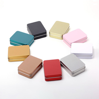 Boîte en aluminium jetable de qualité alimentaire pour tiramisu, gâteau au chocolat, biscuits, cigarettes, boîte en métal personnalisée avec couvercle en feuille d'aluminium